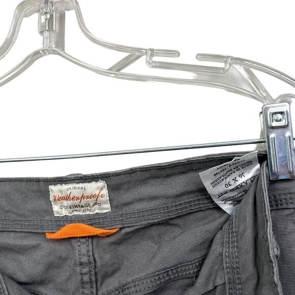 Original Weatherproof Mens Jeans Relaxed Fit Stretch Slash Pockets Gray W36x30L - Picture 4 of 6